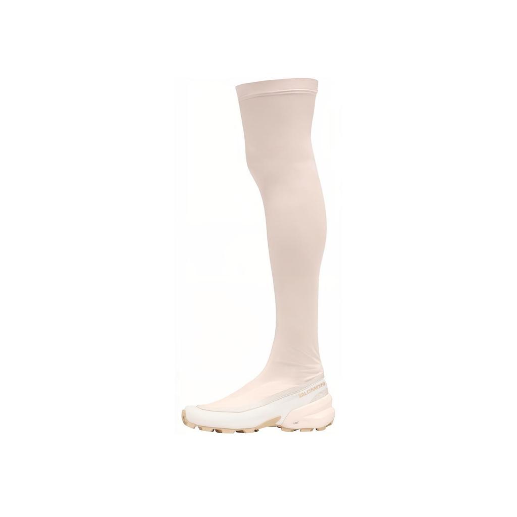 New MM6 Maison Margiela x SALOMON Over the knee Boots Women's Pink 473866