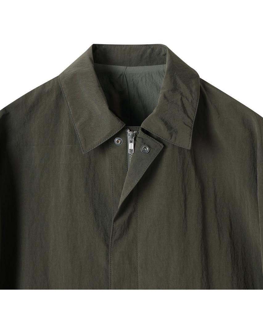 Customellow Khaki Short Mac Coat Cwcas25211Khx