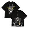 2026 Summer Demon Slayer Graphic Tee Anime T Shirt Unisex Women Streetwear Cotton Casual Short Sleeve Top Trendy Childrens Size