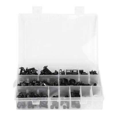 223pcs Motorcycle Fairing Bolts Set Windscreen Screws Nuts Motorbike Bodywork Hardwares