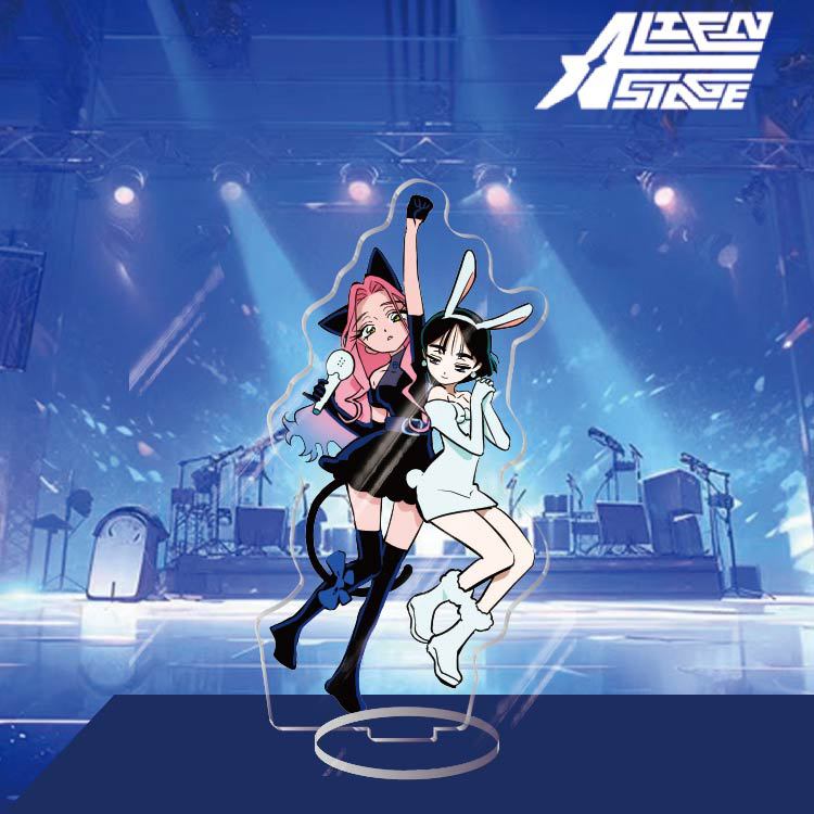 Anime Special-Shaped Stage Peripheral Acrylic Standing Sign Mizisua, Desktop Decoration