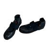 Leather Korean Version Elastic One-word Strap Mary Jane Single Shoes Women's 2025 New Autumn Round Head Shallow Mouth Flat-soled Small Leather Shoes