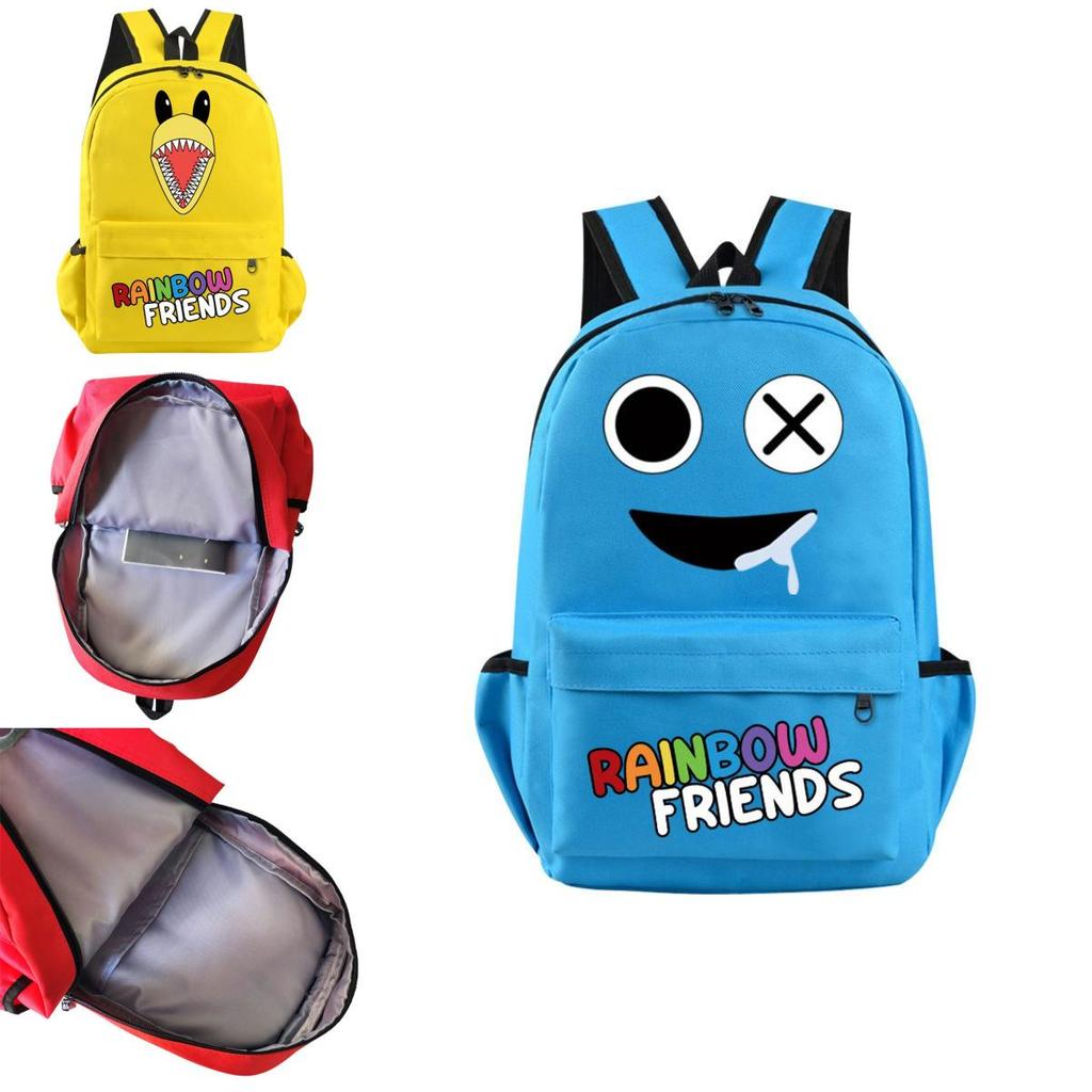 Roblox Rainbow Friends Large Capacity Backpack For Travel School And More