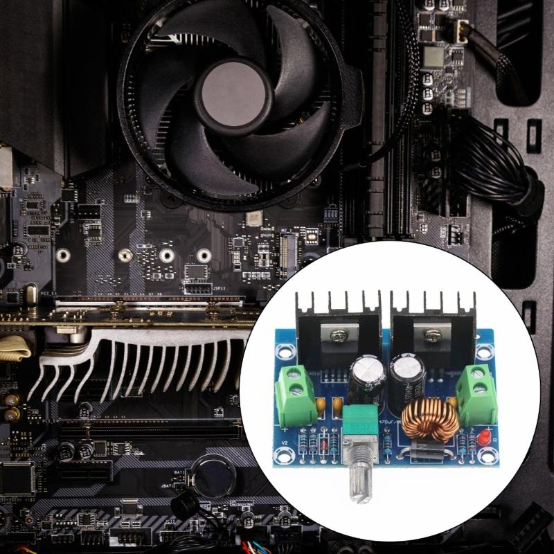 XH M401 Adjustable Voltages Regulator Module 200W 8A Power DC4-40V Input to 1.25 36V Output Overcurrent Protecting