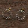 Lampwork Factory Small Circle Earrings (HAW-SC-002P)