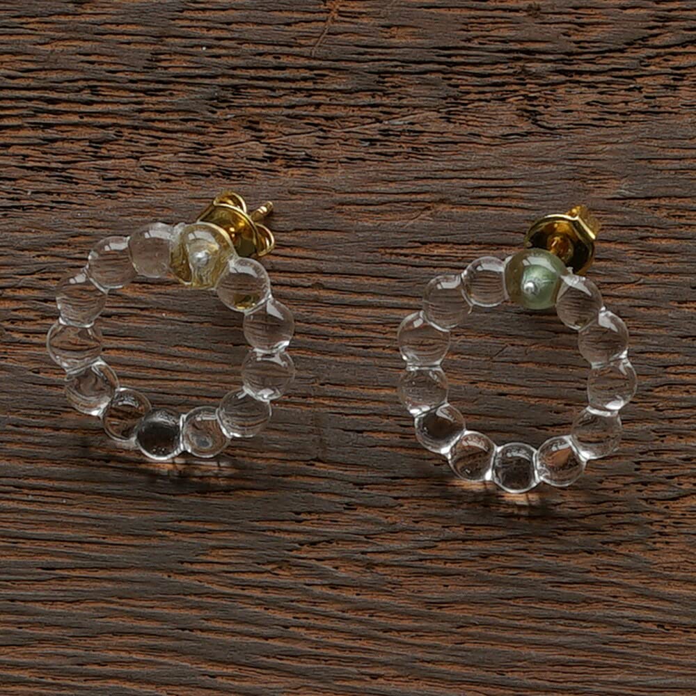 

HARIO Lampwork Factory Small Circle Earrings (HAW-SC-002P)