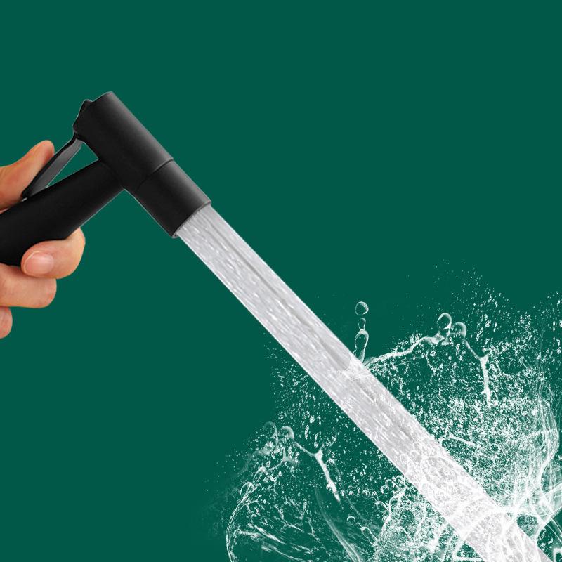 Toilet Spray Gun High Boost Faucet Flusher Nozzle 304 Stainless Steel Toilet Water Gun Handheld Bidet Sprayer Set Self Cleaning