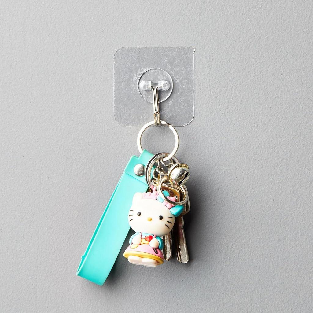 Kraftiga självhäftande väggkrokar | för upphängning av kläder, hattar, nycklar och mer | Badrums- & Sovrumskrokar (Paket om 20)