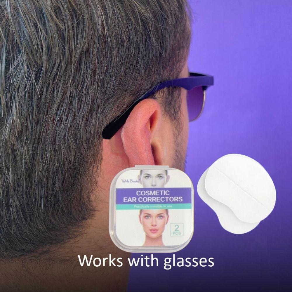 Transparent Ear Correctors Behind Ear Adhesive Ear Corrector Hot Ear Tape for All Ages Women Men