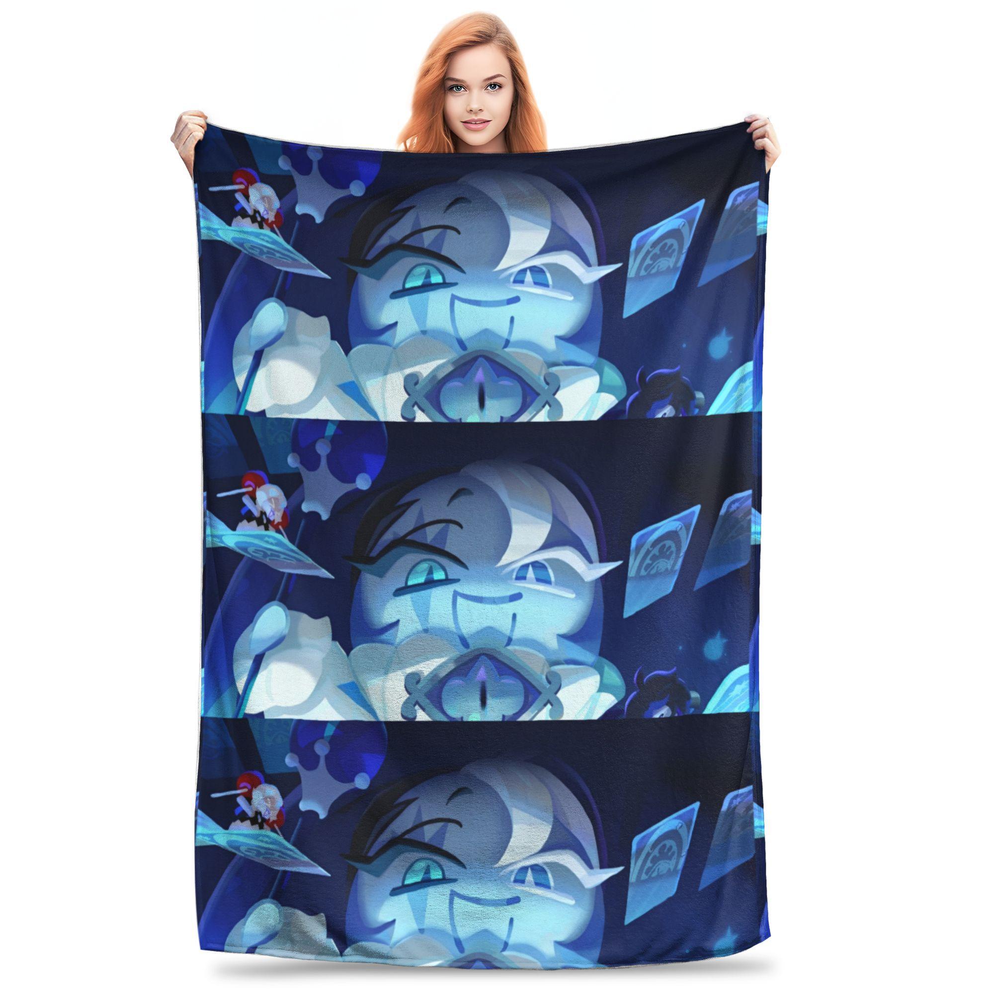 

Теневой Молочный Печенька Run Kingdom Одеяла Милый Мультяшный Аниме Плюшевый Плед Одеяла Спальня Диван Портативный Легкий Покрывало 30x40in