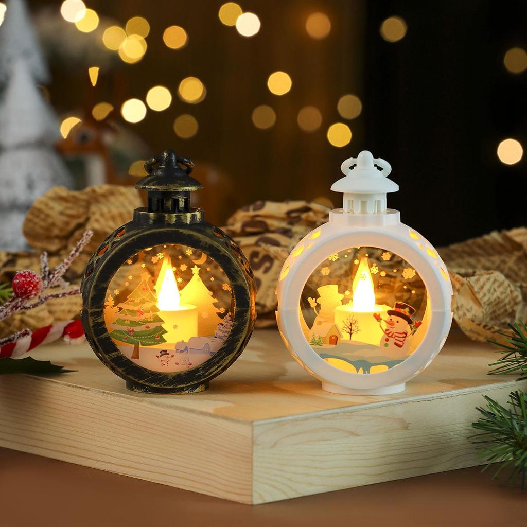 Christmas Eve Children's Night Light Crystal Ball Decor