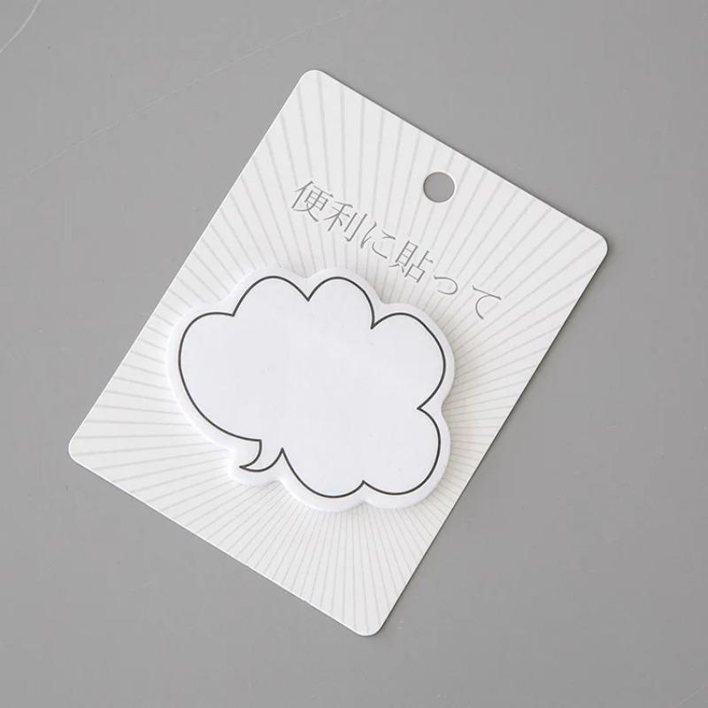 30pcs Stationery Memo Pads Cute Dialog Box Paper Sticker Sticky Note Page Marker Planner for Kids School Supplies