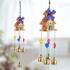 Wind Chimes for Home & Balcony Decor, Metal Hanging Outdoor Garden Terrace, Feng Shui Positive Energy Good Luck & Vastu