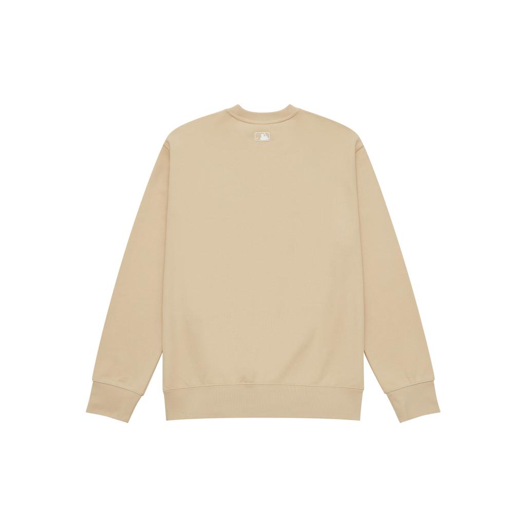 MLB Boston Red Sox Heart Series 24FW Vintage Casual Sports Early Autumn Pullover Crewneck Sweatshirt Unisex sweatshirt Beige 3AMTH9144-43BGL