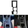 Carbon Fiber Gear Shift Panel Cover for Honda Accord 13-17 Interior Console Trim Overlay Accent Car Styling Accessories