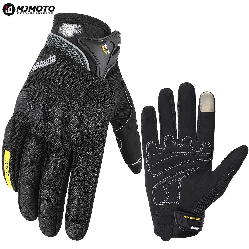 Gloves anti-drop and non-slip touchscreen locomotive riding gloves outdoor off-road protective equipment