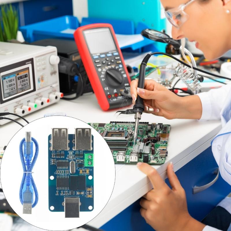 USB Isolator 2500V USB Hub Isolator USB Isolation Board ADUM3160 Support USB Control Supporting 480Mbps Transfer