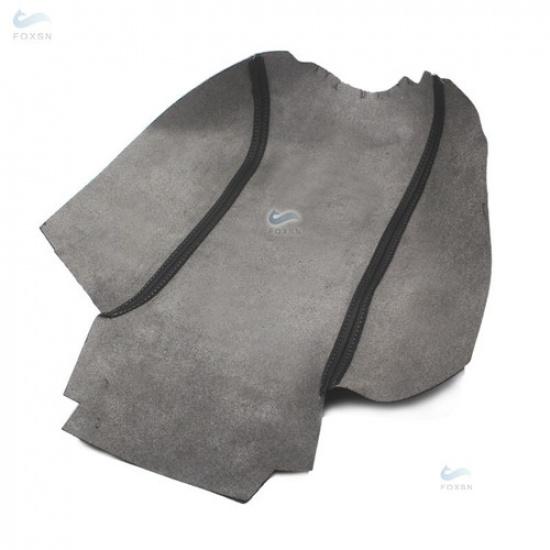 Fits 06-13 Range Rover Sport Leather Center Console Lid Armrest Cover Black+Red