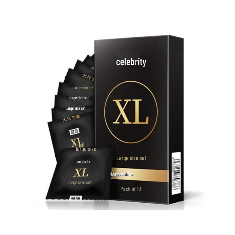 Preservativi Celebrity Ultra-Sottili all'Acido Ialuronico - Sensazione Pelle Nuda, 3pz & 10pz, Pianificazione Familiare Adulti.