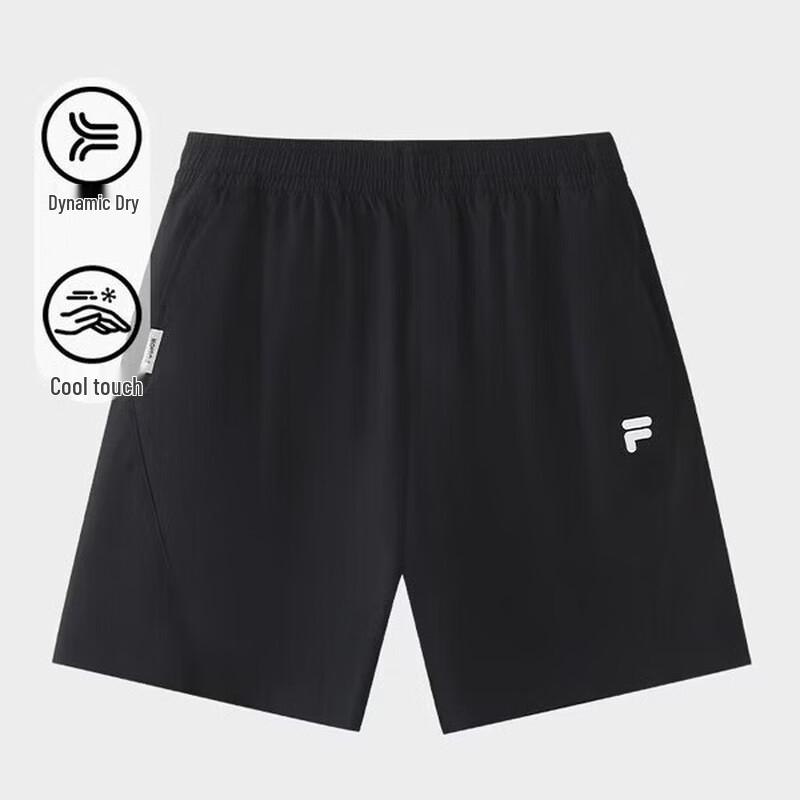 FILA FUSION Men's Cool & Dry Woven Bermuda Shorts