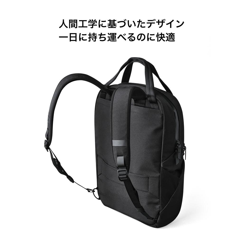 ALPAKA Bravo Totepack 13L Backpack with Hidden Straps, Fits a 16-inch MacBook Pro and Tablet, Perfect for School, Everyday Use, Outdoor Activities,