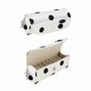 Durable Polka Dot Jewelry Bag Lightweight Large-capacity Black White Makeup Bag Multifunctional Portable Storage Bag Travel Use