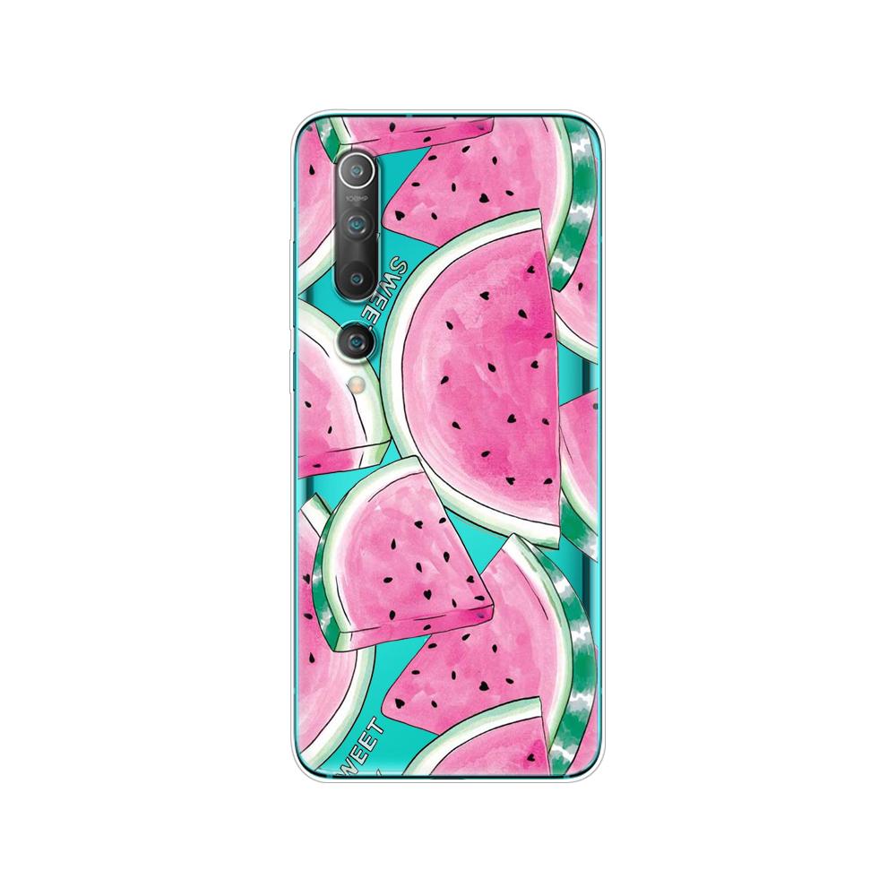 Silicon Case For Xiaomi Mi 10 Case Soft TPU Back Phone Cover For Xiaomi Mi 10 Pro Mi10 Etui 6.67" Full Protection Coque Bumper