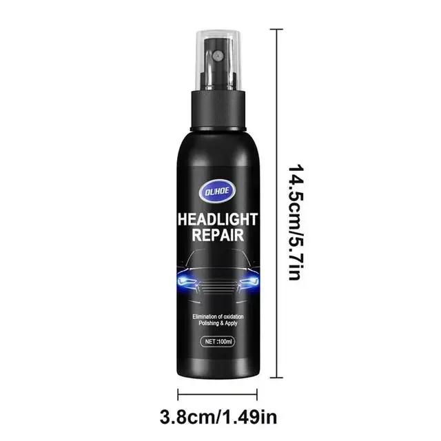 Car Light Restorative Liquid Anti Oxidation Removing Dirt Portable Car Headlight Repair Polish Liquid for Car Headlight Renovate