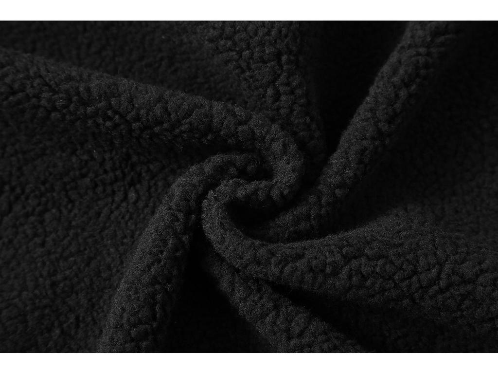 Men's Plus Size Winter Velvet Workwear Jacket, Thick & Loose Fit for Trendy, Extra Fat Sizes