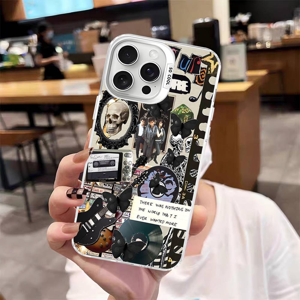 

Чехол для телефона Rock Band THE C-CURE Music для IPhone 17 16 Plus Pro Max 15 14 13 12 11 Матовый Цветной iPhone 11 pro