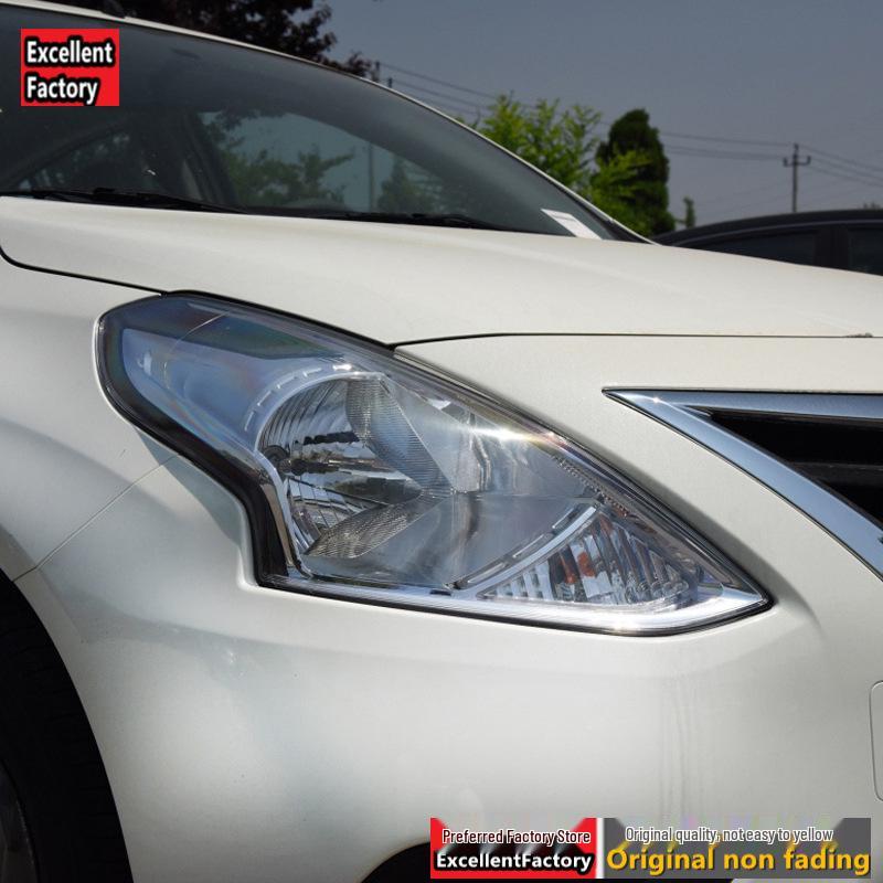 Transparent Headlight Cover for 2014-16 New Sunny Models