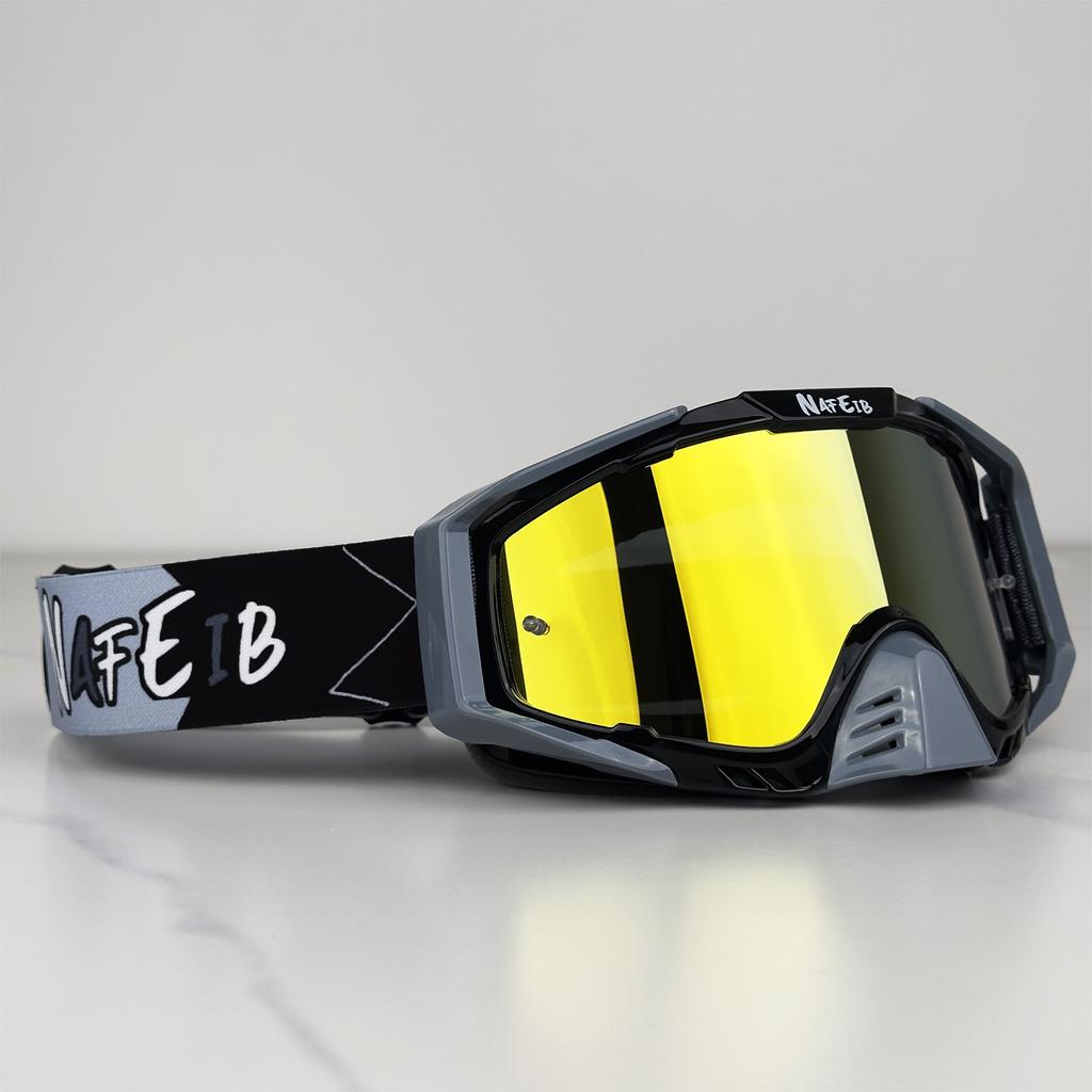 High Quality NAFEIB Motorcycle Goggles Motocross Racing Goggles Motorcycle Glasses Motocross Goggles Glasses Cycling Mtb Glasses
