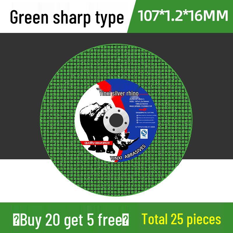 Stainless Steel Angle Grinder Cutting Disc - Resin Metal Grinding Wheel for Rail and Iron Cutting