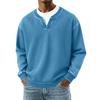 Men's Fashion Color Round Neck Long Sleeve Casual Fashion Versatile Long Sleeve Loose T-shirt Top