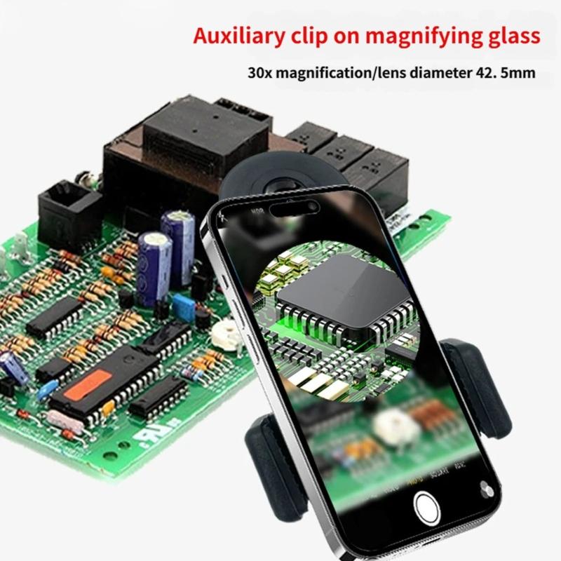 Stable Kirsite Construction Mobile Macro Magnifiers for Enhancing Longevities and Corrosion Proof in Photography