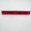 3D Chrom Metall Heckklappe Auto Abzeichen Logo Turbo Diesel Emblem Aufkleber Karosserie Aufkleber Klebeaufkleber Zubehör