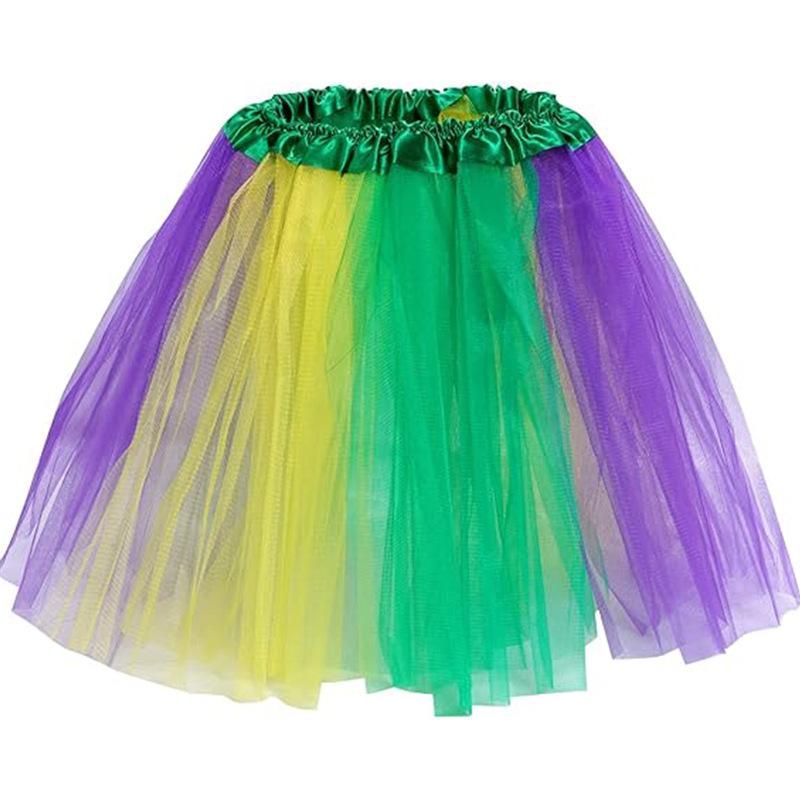 

Irish Mardi Gras Sequined Dress for Parties, Halloween, New Orleans Dress One Size