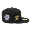 newera Cap 59FIFTY 14335308 NER34C5090 MLB San Diego Padres SD Black Black All Over UNDER VISOR ONSPOTZ Custom Made Hat Gokyu Fifty 5950 Straight Flat