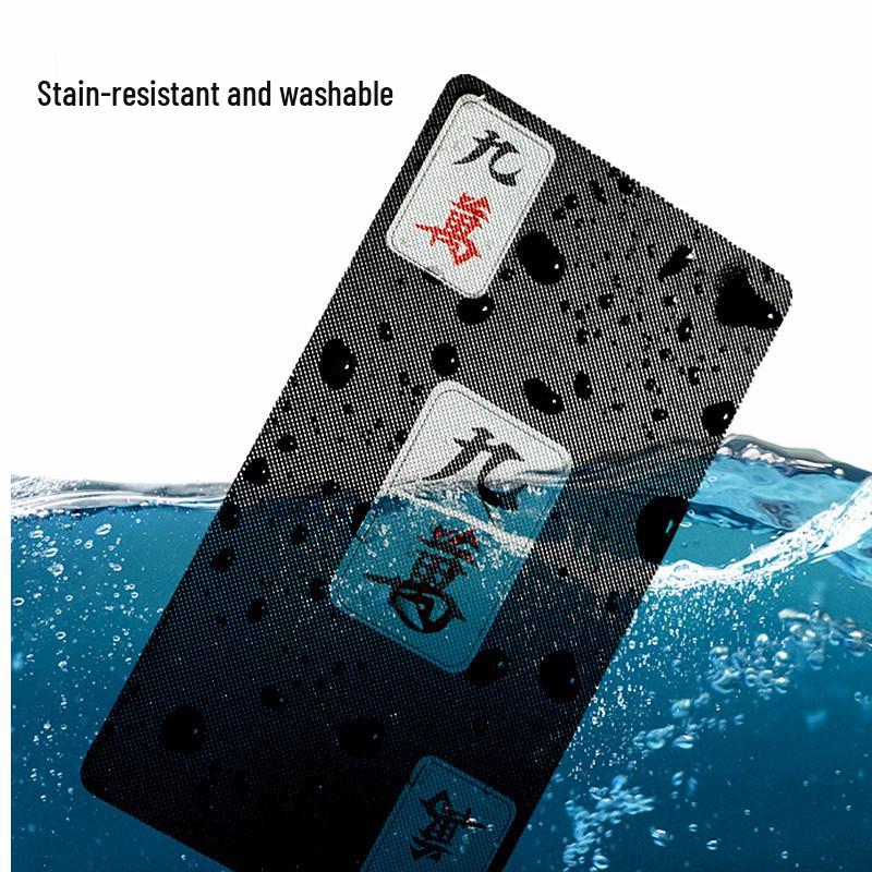 148-Piece Waterproof PVC Mahjong & Poker Playing Cards Set
