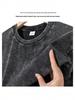 Hong Kong Style Retro Cotton Short Sleeve T-Shirt: Artistic & Trendy
