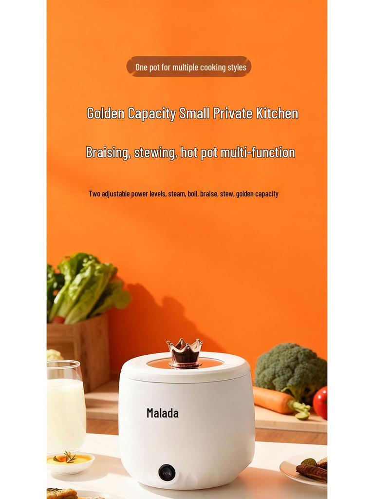 1.8L Multifunctional Rice Cooker - Compact, Efficient & Perfect for Dorms or Gifts