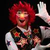 Naso da clown rosso a LED lampeggiante, luce intermittente, costume di Halloween, accessorio per spettacoli circensi, naso da clown rosso