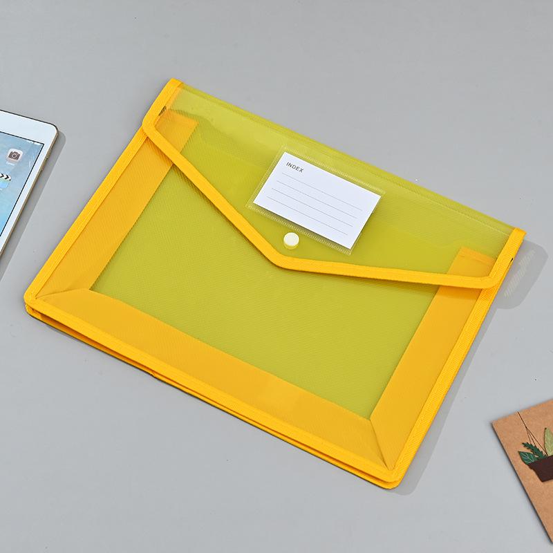 Large Capacity Folder Large Capacity Office Archive Bag Test Paper Storage Bag Waterproof A4 Document Bag For Office School