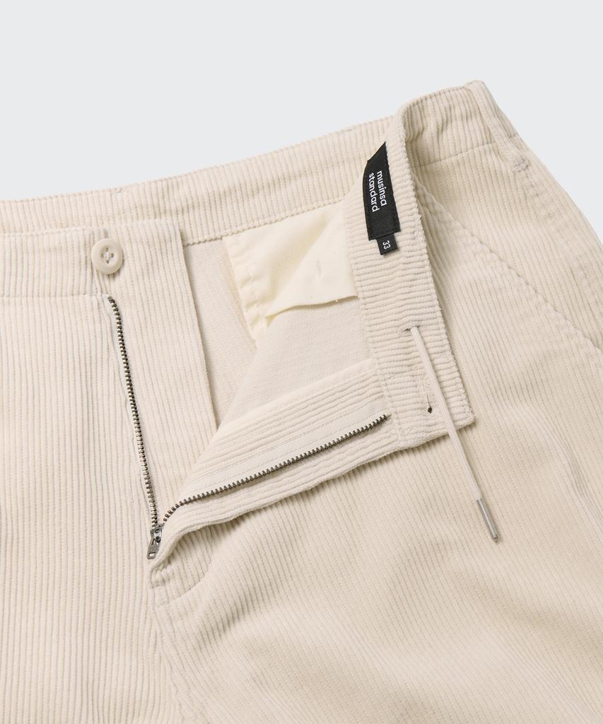 MUSINSA STANDARD Corduroy Parachute Pants [Cream]