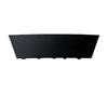 For Tesla Model Y 2020-2023 Car Rear Lower Bumper Hook Cap Trailer Lid Tow Hitch Cap Cover Black 1494009-00-B