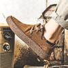 Men's Casual Shoes Suede Genuine Leather Men Comfortable Driving Flats Mens Wear-resisting Non-slip Retro Desert Shoes