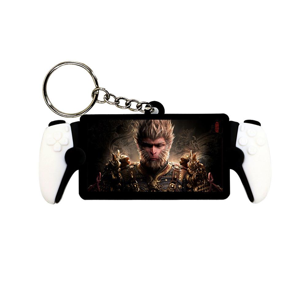 Unique Black Myth Wukong Game Controller Keychain Accessory For Switch And Ps5 Perfect For Gift Giving