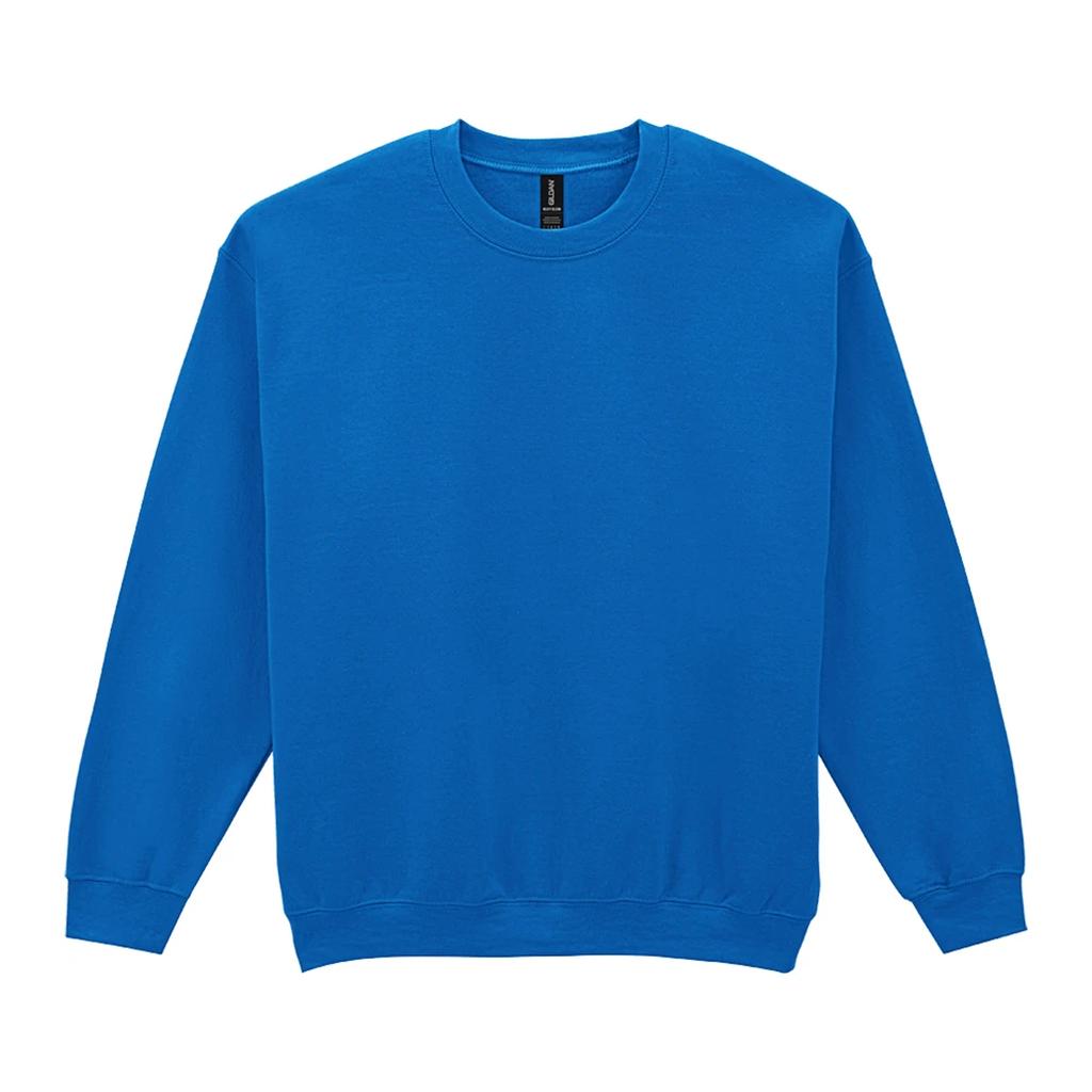 Gildan Felpa girocollo unisex per adulti in misto pesante