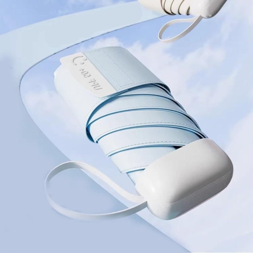 Windproof UPF50 UV Umbrella Reinforced Umbrella Rack Rain Umbrella Mini Sunshade Umbrella  Girls