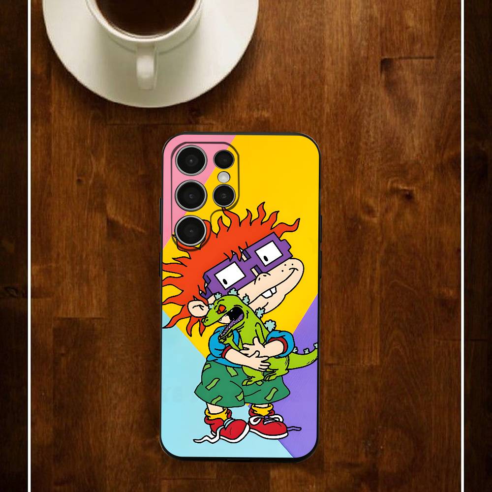 Rugrats Cartoon Phone Case For Samsung S24 25 23 22 21 20 Plus Ultra 5G Lite Shockproof Cover